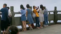 张家界天门山最高点：云梦仙顶实拍