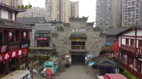 南溪古街航拍