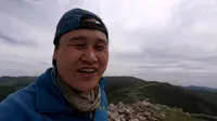 重装徒步五台山大朝台线路，西台顶挂月峰，路上牛老挡狗子的路。