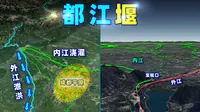 200秒，看懂2000年前“都江堰”的工作原理！如何引水？