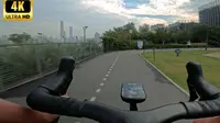 [4K] 第一视角 骑行体验上海天际线 | 浦东滨江大道 | City cycle |  Cycling along Huangpu river