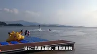 湖南白廊景区游玩指南：环湖骑行、乘船游岛，尽享自然慢生活