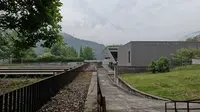 四川阿坝州汶川县映秀镇，5.12汶川特大地震映秀震中纪念馆