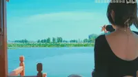山西长治漳泽湖国家湿地公园，这不是苏杭而是长治