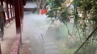 山东淄博赵执信纪念馆雾森