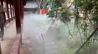 山东淄博赵执信纪念馆雾森