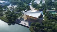 扬州三湾公园建筑国际竞赛-入围方案