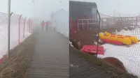 花240元门票上山后，雪地却被围起来收费，游客吐槽西岭雪山景区“吃相太难看”