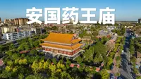 安国药王庙，一座庙改变一座城 |航拍河北保定安国市药王庙|大疆Mavic3Pro【站墙角的豚鼠】