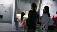 盐城市的中国海盐博物馆：国庆节参观人多，这是内部景点之一