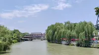 [自驾路线]郫都区三道堰景区，常见古镇，雪佛兰科鲁泽