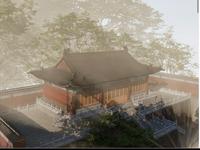 五龙宫父母殿复原渲染