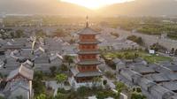 航拍，太原古县城