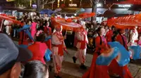 20260731榆林老街秧歌表演