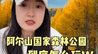 一条视频教你阿尔山国家森林公园到底怎么玩