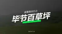 人少车少风景好，贵州小众避暑胜地——百草坪