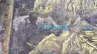 四川省南充市西山风景区，丛林密布，适合散步