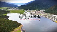 西藏林芝鲁朗国际旅游小镇  318国道旁一座充满藏族风情的旅游小镇