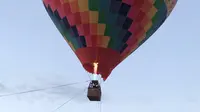 张掖七彩丹霞景区热气球