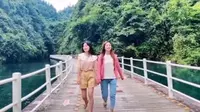 恩施网红打卡地，宣恩狮子关网红浮桥，你来过吗？恩施湖北恩施