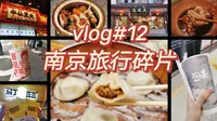 vlog#12｜南京旅游｜夫子庙美食｜夜游秦淮河｜南京大排档