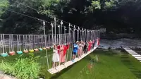 畅游谷城班河大峡谷