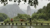 缙云仙都景区网红打卡