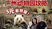 在广州如何用5元，承包你一整天的快乐？！︳广州动物园一日游Vlog