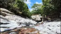 仙寓山休闲康养第四天游览仙寓山主峰观景台七彩玉谷和千年古徽道纪实随拍（声乐版）