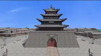 光岳楼的vr展现宣传视频（本科毕业设计）