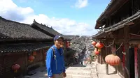贵州黎平最有特色的一条街，古城翘街，也被叫做扁担街