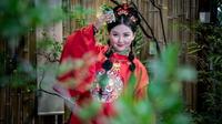 2024年1月20日下午，“年味在罗庄”临沂花木博览城举行“2024花样春节”摄影采风活动