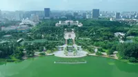 宿迁市古黄河水景公园美丽景色