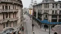 航拍上海影视乐园